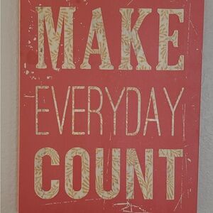 Red Inspirational Wall Art